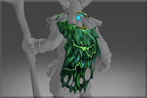 Inscribed Great Moss Cape of the Fungal Lord