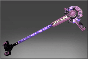 Inscribed Graveheart Staff