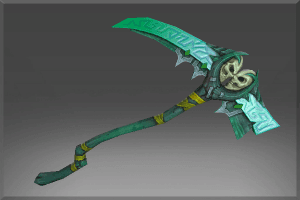 Inscribed Scythe of Twin Deaths